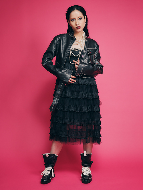 ボリュームチュールワンピース – VAYRELL