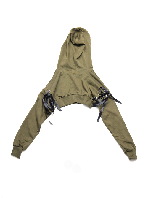 ショートフーディー・キャミセット