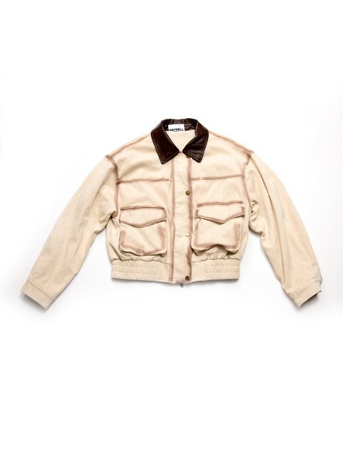 スプレープリントジャケット