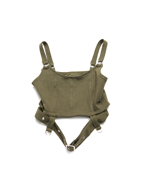 ショートフーディー・キャミセット