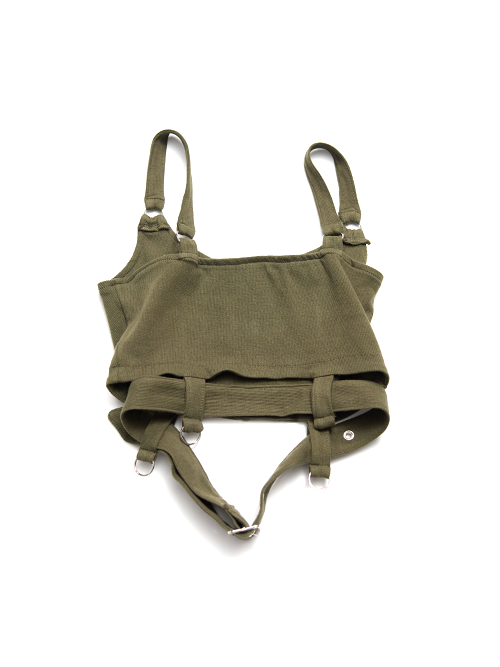 ショートフーディー・キャミセット